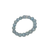 Cat's Eye Crystal Beaded Bracelet for Good Luck Attraction, High Vibration Energy Stone Jewelry